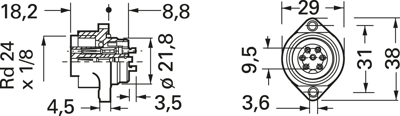 932325100 Hirschmann Automation and Control Other Circular Connectors Image 2