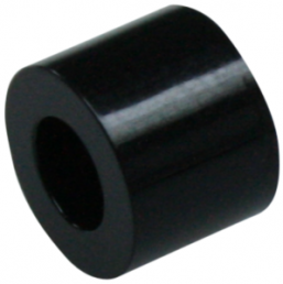 Distance piece, round, Ø 6.5 mm, (L) 5 mm, black, for single pushbutton, 5.30.759.029/0000