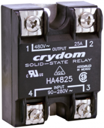 Solid state relay, 530 VAC, zero voltage switching, 90-280 VAC, 50 A, PCB mounting, HA4850