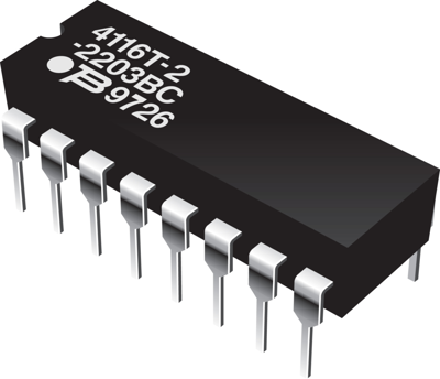 4114R-1-241 Bourns Electronics GmbH Resistor Networks