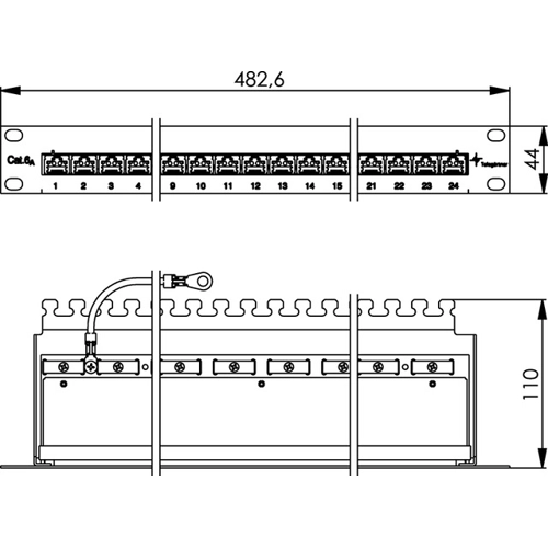 100007016 Telegärtner Connectin Modules, Patch Distributors Image 2