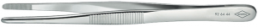 ESD precision tweezers, uninsulated, antimagnetic, stainless steel, 145 mm, 92 64 44