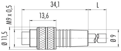 79 1451 212 03 binder Sensor-Actuator Cables Image 2