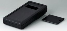 ABS handheld enclosure, (L x W x H) 195 x 101 x 59 mm, black (RAL 9005), IP65, A9074409