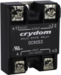 Solid state relay, 60 VDC, 3.5-32 VDC, 3 A, PCB mounting, DC60S3-B