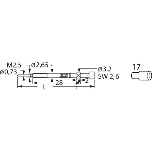 F88617K300U350SM Feinmetall Contact Probes Image 3
