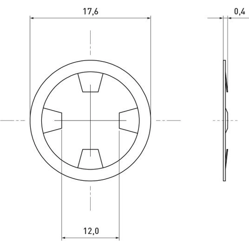 003.15.512 Ettinger Nuts, Washers, Rings Image 2