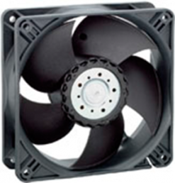 DC axial fan, 12 V, 119 x 119 x 38 mm, 184 m³/h, 42 dB, Ball bearing, ebm-papst, 4412 M