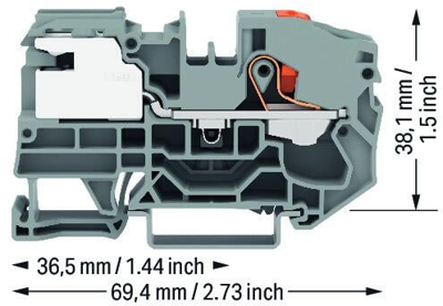 2216-7111 WAGO Series Terminals Image 3