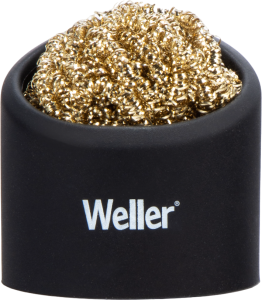 CLEANER, WELLER BRASS TIP WIRE SPONGE WITH SILICONE HOLDER