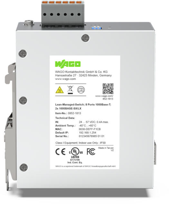 852-1813 WAGO Industrial ethernet switches Image 4
