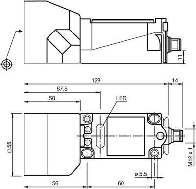 089883 PEPPERL+FUCHS Proximity Switches, Reed switches