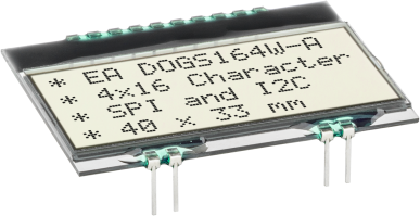 EA DOGS164W-A DISPLAY VISIONS LED-Modules