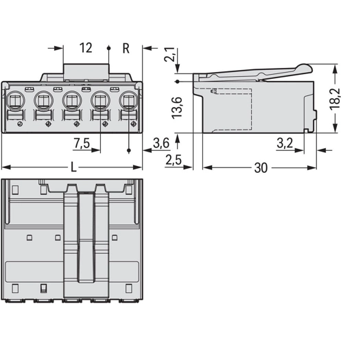 2092-3522/002-000 WAGO PCB Connection Systems Image 2