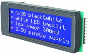 EA DIP205B-4NLW DISPLAY VISIONS LED-Modules