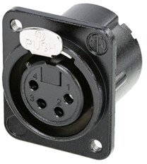 NC4FD-LX-M3-BAG Neutrik XLR Connectors