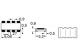 Resistor network, SMD 2012, 100 Ω, 0.125 W, ±5 %, 4 resistors, YC324-JK-07100RL