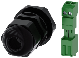Metric M25 cable gland for AS-i, for enclosure with 4-6 command points