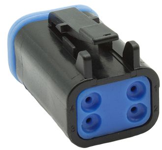 PX0100S04BK BULGIN Automotive Power Connectors Image 2