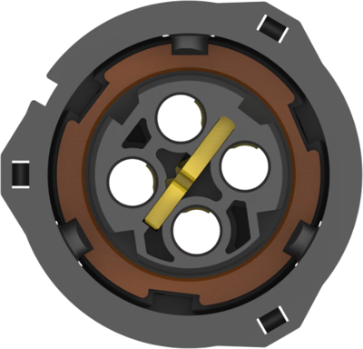 1-968968-1 AMP Automotive Power Connectors Image 5