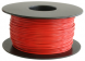 PVC-switching wire, Yv, 0.2 mm², red, outer Ø 1.1 mm