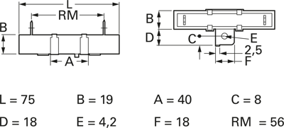 KWA30AJF-RD-100RAA Vitrohm Wirewound Resistors Image 2