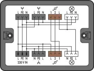 899-631/189-000 WAGO Flush-mounted Boxes, Junction Boxes