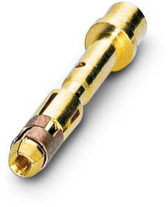 Receptacle, 0.25-2.5 mm², crimp connection, nickel-plated/gold-plated, 1213854