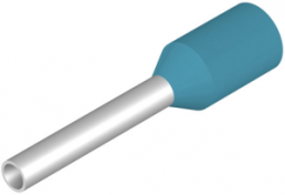 Insulated Wire end ferrule, 0.75 mm², 15 mm/9 mm long, DIN 46228/4, light blue, 9204240000