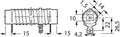 GBS204L11479KLX000 Vishay Wirewound Resistors Image 2