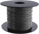 PVC-automotive cable, FLRY-B, 0.5 mm², AWG 20, black, outer Ø 1.6 mm