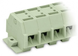 4-wire terminal block Ex e II, 10 pole, pitch 12 mm, 0.5-4.0 mm², AWG 20-12, straight, 30 A, 550 V, spring-cage connection, 262-240