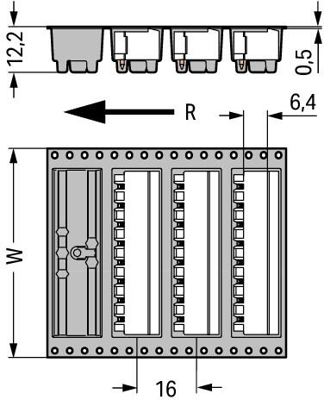 231-466/001-000/105-604/997-407 WAGO PCB Connection Systems Image 3