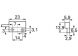 Proximity switch, SMD, 1 Form B (NC), 20 W, 175 V (DC), 0.5 A, Detection range 20 mm, MK04-1B90C-500W