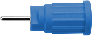 4 mm socket, round plug connection, mounting Ø 12.2 mm, CAT III, blue, SEPB 6449 NI / BL