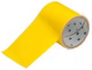 YELLOW FLOOR TAPE 101,6 X 30 Brady Inspection labels, plates and tapes