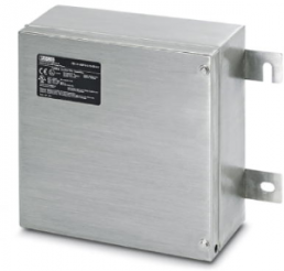 Terminal box, (H x W x D) 254 x 254 x 127 mm, IP66, stainless steel, gray, 2316446