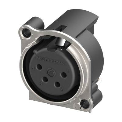 NC4FBH-0 Neutrik XLR Connectors Image 1