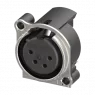 NC4FBH-0 Neutrik XLR Connectors