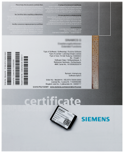 SIMOTION license SINAMICS Safety Extended Packagefor D4xx-x