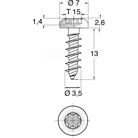 001.26.251 Ettinger Screws, Threaded Rods Image 2