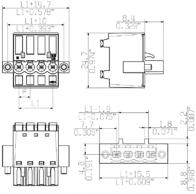 1001000000 Weidmüller PCB Connection Systems Image 3