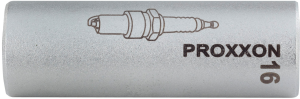 1/2" spark plug sockets magn., 19 mm