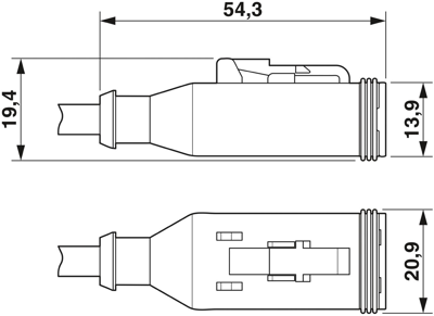 1415008 Phoenix Contact Sensor-Actuator Cables Image 2