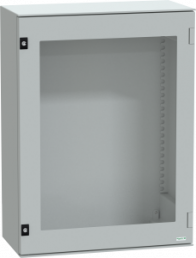 Control cabinet, (H x W x D) 847 x 636 x 300 mm, IP66, polyester, light gray, NSYPLM86TG