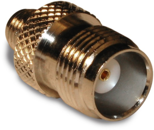 Coaxial adapter, 50 Ω, SMA socket to TNC socket, straight, 242107
