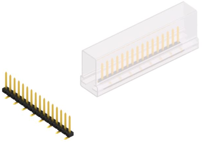 SLY7SMD06216GSM Fischer Elektronik PCB Connection Systems