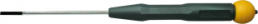 ESD screwdriver, 2.5 mm, slotted, BL 75 mm, L 172 mm, 640110