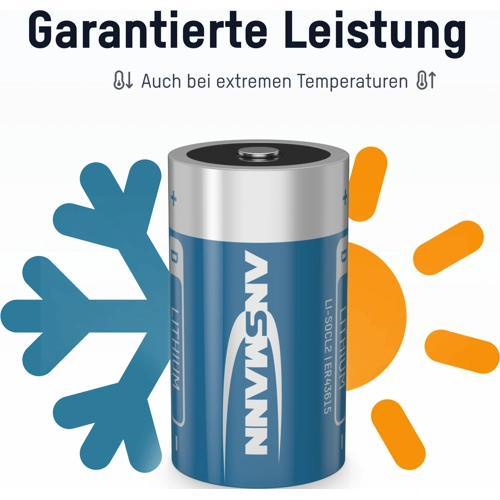 1524-0005 Ansmann Round Cells, 9V Blocks Image 4