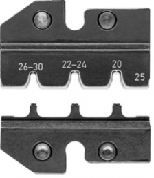 Crimping die for connector, AWG 30-20, 97 49 25